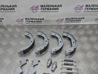 колодки стояночного тормоза BMW X6 F16 2015, 3.0 л., N57 D30 A, дизель, АКПП, carbon-schwarz (416), полный привод, правый руль, 6776642, 34416780041, 6780041, 34410038346, 34416759700, 34416851439