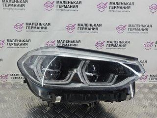 фара правая BMW X3 G01 2019, 2.0 л., B48B20C, бензин, АКПП, c1m phytonic-blau metallic, внедорожник 5 дв., полный привод, 63117466120, 8739654, 7466120