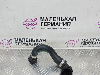 патрубок радиатора BMW 5 серия G30/G31 G30 2018, 2.0 л., B48 B20 A, бензин, АКПП, черный 475, седан, задний привод, правый руль, 17127640287, 7640287, 17127649386, 7649386