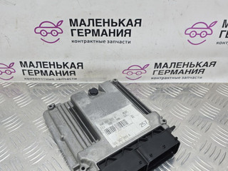 блок управления двигателем Audi A4 B9 2017, 2.0 л., CVKB, бензин, МКПП, s9/x5q синий металлик, седан, передний привод, правый руль, 8W0907115K