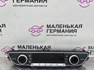 блок управления печки / климат-контроля Audi A4 B9 2017, 2.0 л., CVKB, бензин, МКПП, s9/x5q синий металлик, седан, передний привод, правый руль, 8W0820043S