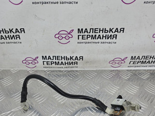 клемма аккумулятора минус Audi A4 B9 2017, 2.0 л., CVKB, бензин, МКПП, s9/x5q синий металлик, седан, передний привод, правый руль, 8S0915181C