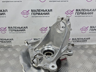 кулак поворотный левый BMW X1 F48 2019, 1.5 л., B38 A15 A, бензин, робот, белый, передний привод, правый руль, 6876645, 6874443, 31206874443, 31208845775, 8845775, 34106869779, 6869779, 31216876645