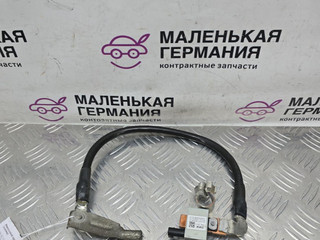 минусовой провод аккумулятора BMW X1 F48 2019, 1.5 л., B38 A15 A, бензин, робот, белый, передний привод, правый руль, 6821206, 61216821206