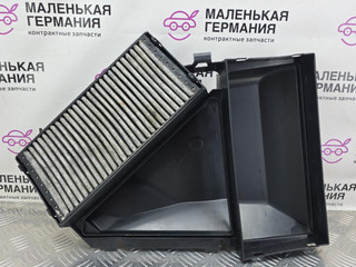 корпус салонного фильтра BMW X6 F16 2015, 3.0 л., N57 D30 A, дизель, АКПП, carbon-schwarz (416), полный привод, правый руль, 64319245588, 9245588