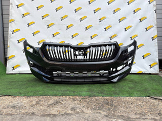 бампер передний Skoda Kodiaq 1 поколение [рестайлинг] (2022 - 2024), 565853653G, 565807055A, 565807221H, 565853677C, 565807056A, 565807611