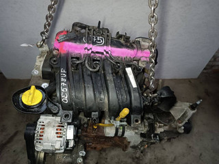 двигатель Renault Clio 2 поколение [2-й рестайлинг] 2007, 1.2 л., i, D4F 740, бензин, 5МКПП, передний привод, D4F742, D4F740