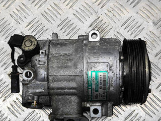 компрессор кондиционера Volkswagen Polo 4 поколение 2003, 1.4 л., i, BBY, бензин, МКПП, передний привод, 6Q0820803H