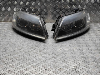 фара правая Audi Q7 4L 2006, 3.0 л., TDi, BUG, дизель, АКПП, бежево-серый, внедорожник 5 дв., полный привод, правый руль, 4L0941004E