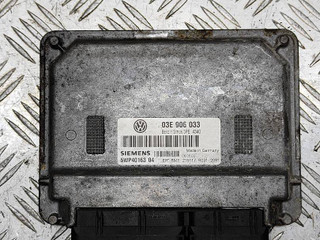 блок управления двигателем Volkswagen Polo 5 поколение 2010, 1.2 л., i, CGPA, бензин, передний привод, 03E906033
