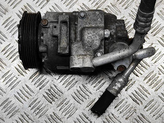 компрессор кондиционера Volkswagen Lupo 1 поколение 2003, 1.4 л., i, бензин, МКПП, передний привод, 6Q0820803D