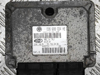 блок управления двигателем Skoda Fabia 1 поколение [рестайлинг] 2005, 1.4 л., i, бензин, МКПП, 036906034HE