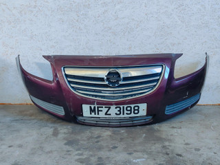 бампер передний Opel Insignia 1 поколение (A) [рестайлинг] 2013, 2.0 л., CDTi, A 20 DT, дизель, 6МКПП, красный, передний привод, правый руль, 551004542, 13288286