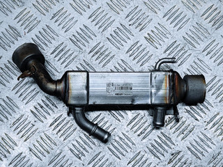 охладитель EGR / Радиатор EGR Mercedes-Benz C-Класс W203/S203/CL203 [рестайлинг] 2006, 2.2 л., CDi, OM 646.963, дизель, АКПП, задний привод, A6461400175
