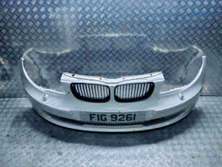 бампер передний BMW 1 серия E81/E87 [рестайлинг] 2008, дизель, белый, правый руль
