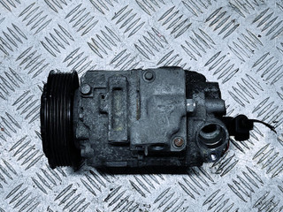 компрессор кондиционера Volkswagen Polo 4 поколение 2003, 1.4 л., BBY, бензин, 5МКПП, передний привод, 6Q0820803D, 6SEU12C, R134A, 4471706178, SB4320644