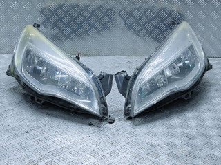 фара левая Opel Astra J 2012, 1.4 л., i, A 14 XER, бензин, 5МКПП, голубой, передний привод, правый руль, 1LG01001103, 13253656, 17157101LH, 17157103LH
