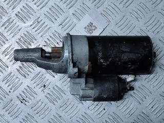 стартер Audi A4 B6 2002, 2.5 л., TDi, BDG, дизель, вариатор, передний привод, 0001109021, 059911023H, 1005821953