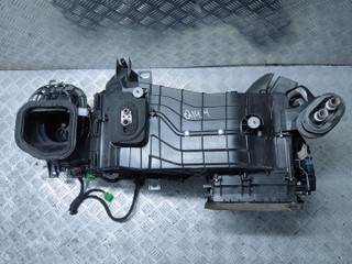 отопитель в сборе (печка) Volkswagen Touareg 1 поколение [рестайлинг] 2007, 2.5 л., TDi, BPE, дизель, АКПП, чёрный, внедорожник 5 дв., полный привод, правый руль, 7H1819422, 52495170, 7L0819353A, 7L0820095A