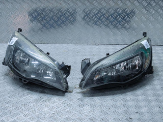 фара правая Opel Astra J 2012, 1.7 л., CDTi, A 17 DTE, дизель, 6МКПП, белый, передний привод, правый руль, 1LG01001118, 13365293RH, 18290902RH