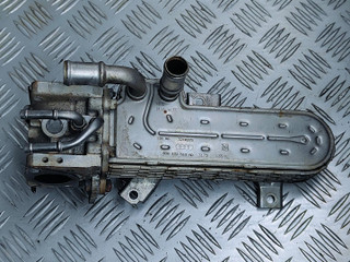 охладитель EGR / Радиатор EGR SEAT Leon 2 поколение 2008, 1.9 л., TDi, BXE, дизель, 5МКПП, передний привод, 038131513AD, 03G131063E, 138605021