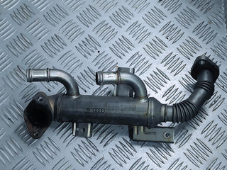 охладитель EGR / Радиатор EGR Volkswagen Golf 4 поколение 2002, 1.9 л., AXR, дизель, 5МКПП, передний привод, 038131513K