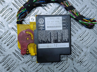 блок AirBag Volkswagen Passat B6 2007, 2.0 л., TDi, дизель, 6МКПП, серебристый, универсал, передний привод, правый руль, 3C0909605M