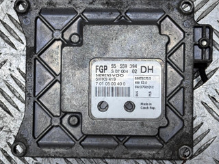 блок управления двигателем Opel Astra H 2007, 1.8 л., i, Z 18 XER, бензин, АКПП, передний привод, S0700402, 5559394