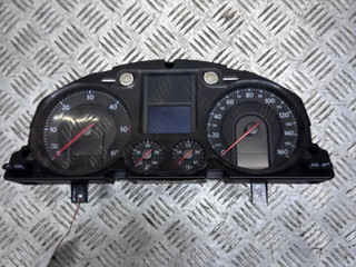 щиток приборов (приборная панель) Volkswagen Passat B6 2007, 2.0 л., TDi, дизель, 6МКПП, серебристый, универсал, передний привод, правый руль, 3C0920960N