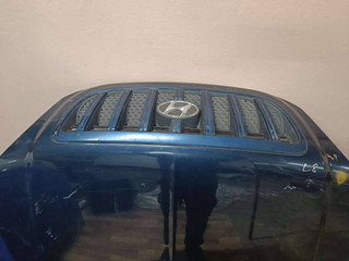 капот Hyundai Terracan 1 поколение [рестайлинг] 2004, 2.9 л., дизель, МКПП, внедорожник 5 дв.