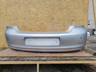 бампер задний Volkswagen Polo 5 поколение 2010, 1.6 л., CAYB, дизель, МКПП, хетчбэк 5 дв., 6R6807421BK