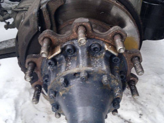 ступица задняя Scania R 3 поколение 2011, 12.7 л., DC 13.10, дизель, АКПП, белый, 1724790, 2290542, 1800283