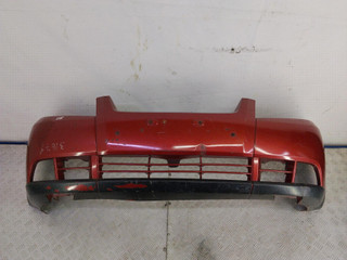 бампер передний Daewoo Kalos 1 поколение 2004, 1.4 л., F14D3, бензин, МКПП, красный, минивэн, передний привод, 96481330