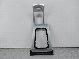 рамка обрамление кулисы Peugeot 407 1 поколение (2004 - 2010), АКПП, серебро, 9646824577