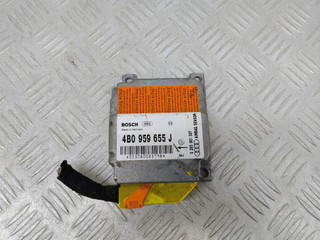 блок AirBag Audi A6 4B/C5 (1997 - 2001), 1.8 л., AJP, бензин, 5МКПП, кофейный, седан, передний привод, 4B0959655J