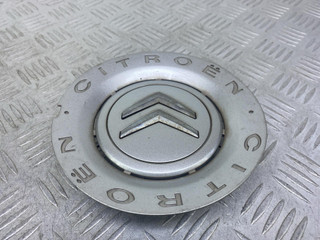 колпачок литого диска Citroen C4 1 поколение LC (2004 - 2008), 1.6 л., 9HZ (DV6TED4), дизель, МКПП, черный, минивэн, передний привод, 9650263980