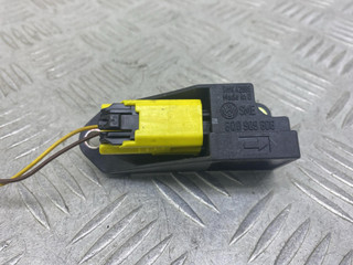 датчик удара Volkswagen Bora 1 поколение 1J2 (1998 - 2005), 1.6 л., BCB, бензин, МКПП, серебро, седан, передний привод, 6Q0909606, 5WK42895