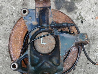 кулак поворотный левый IVECO Daily 6 поколение 35c12 2017, 2.3 л., F1AFL411B, дизель, АКПП, фургон, 5802384557