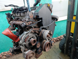 двигатель IVECO Daily 5 поколение 35S11 2014, 2.3 л., F1AE3481A, дизель, фургон, задний привод, F1A, F1AE3481, F1AE3481A, 5801725122, F1AE3481E5
