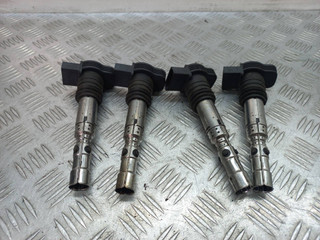 катушка зажигания Audi A4 B6 2002, 1.8 л., бензин, 0986221024