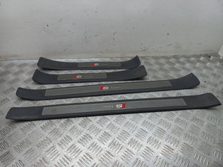 комплект накладок на пороги (внутренние) Audi A4 B6 2004, универсал, 8E0853375A, 8E0853376A, 8E0853373A, 8E0853374A