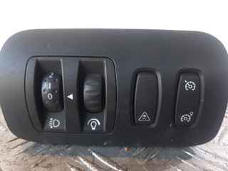 переключатель света Renault Megane 2 поколение [рестайлинг] 2008, 1.6 л., K4M 812, бензин