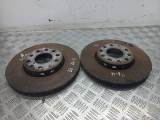 диски тормозные (комплект) Audi A4 B7 2005, 2.0 л., TDi PD, BPW, дизель