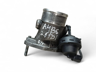 заслонка дроссельная Audi A4 B6 2001, 2.5 л., дизель
