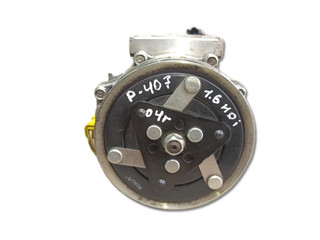компрессор кондиционера Peugeot 407 1 поколение 2004, 1.6 л., HDi, дизель, 9656572680