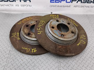 диск тормозной задний Audi A4 B8/8K [рестайлинг] 2011, 8K0615601B