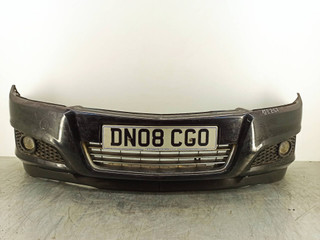 бампер передний Opel Astra H/Family [рестайлинг] 2008, 1.6 л., i, Z 16 XER, бензин, 5МКПП, чёрный, хетчбэк 5 дв., передний привод, правый руль, 1400575