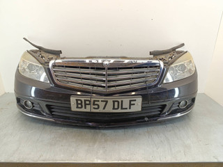 передняя часть (ноускат) Mercedes-Benz C-Класс W204/S204 2008, 2.2 л., CDi, дизель, 6МКПП, чёрный, седан, задний привод