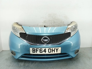 передняя часть (ноускат) Nissan Note E12 2014, 1.5 л., DCi, K9K 608, дизель, 5МКПП, минивэн, передний привод, 26060-3VU0A, 62022-3VU5H, 62022-3VU6D, 62022-3VU7B, 62030-3VU0A, 62310-3VU0A, F2511-3VVEH, F2530-3VVEH, 26010-3VU0A