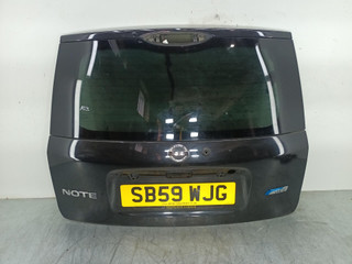 крышка багажника (дверь 3-5) Nissan Note E11 2007, K0100-9U0M0, 90300-9U03A
